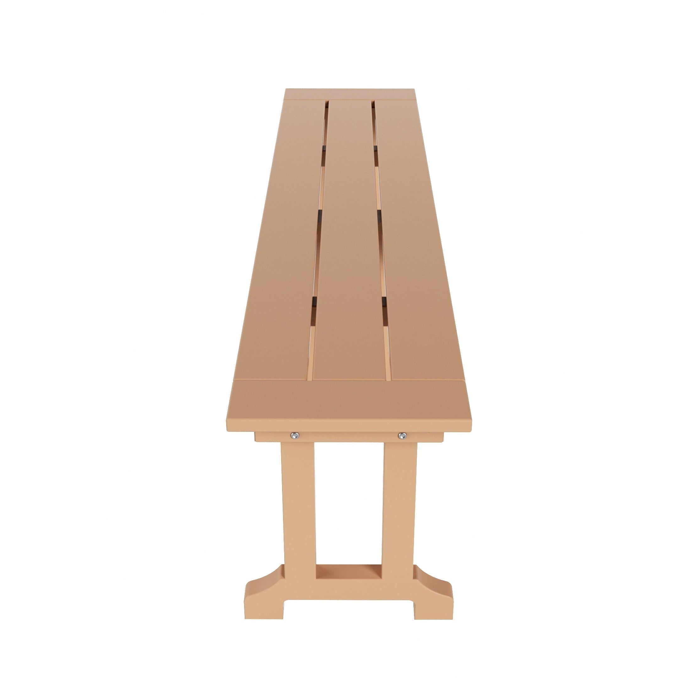 Polytrends Laguna Hdpe All Weather Outdoor Patio 65 Bench