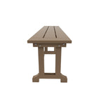 Polytrends Laguna Hdpe All Weather Outdoor Patio 65 Bench