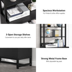 File Cabinet with 2 Drawer, Modern Filing Cabinet Printer Stand with Lock