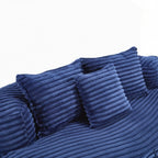 Lazy Sofa Durable Comfort Lounger High Back Bean Bag Chair Couch for Adults and Kids - 2 Seat