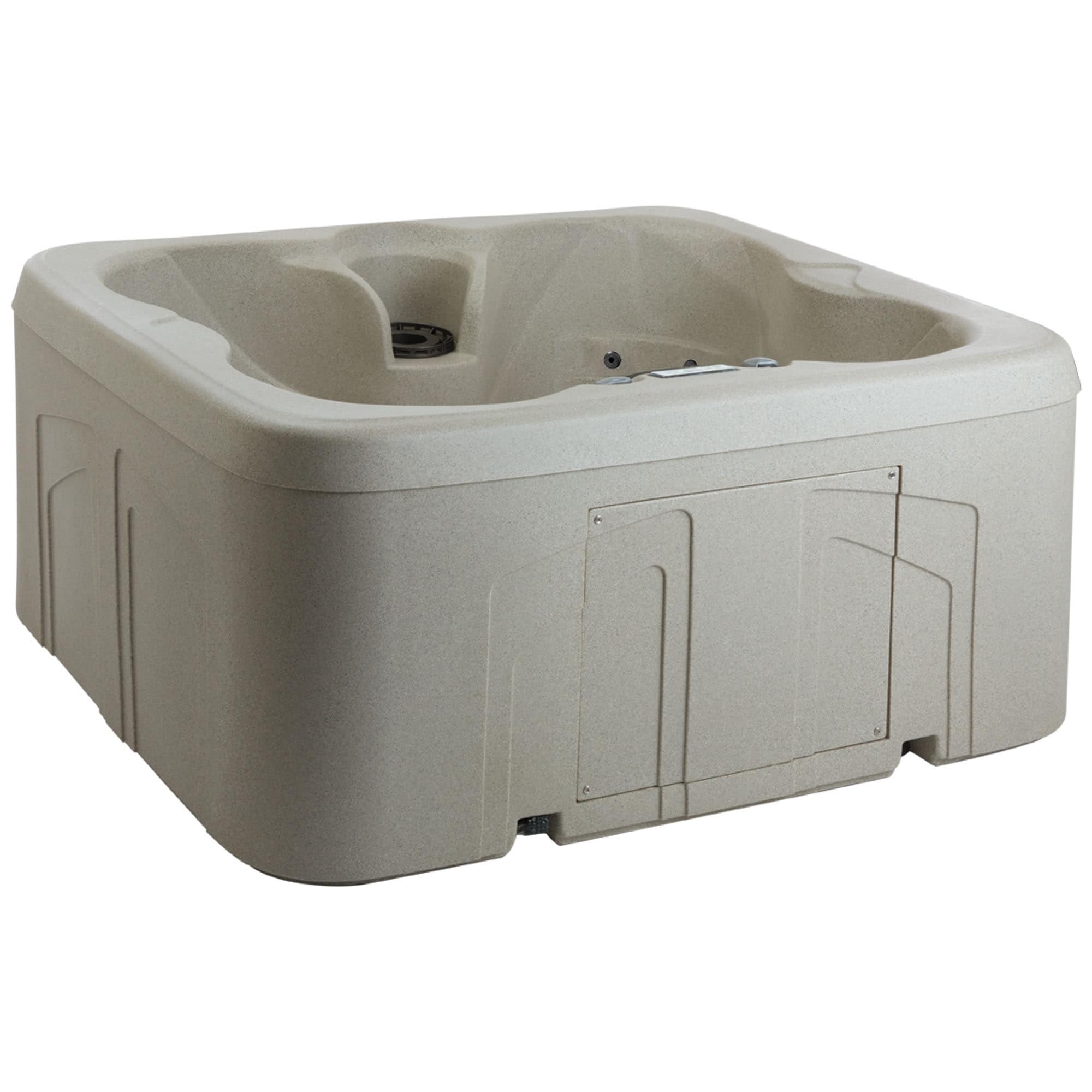 Lifesmart LS100 4-Person 13-Jet 110v Plug and Play Spa with Underwater LED Light
