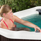 Lifesmart LS300 Plus 2-Person 17-Jet 110v Plug and Play Spa with Underwater LED Light