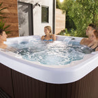 Lifesmart LS450DX 7-Person 22-Jet 110v Plug and Play Spa with Waterfall