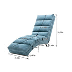 Linen Massage recliner Interior with remote control, ergonomic electric massage recliner, 5 modes