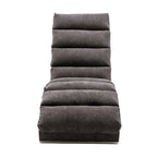Linen Massage recliner Interior with remote control, ergonomic electric massage recliner, 5 modes