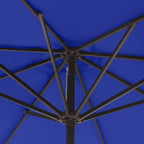 Lopes 9-foot Patio Umbrella with Bronze Finish Base Weight Stand Included