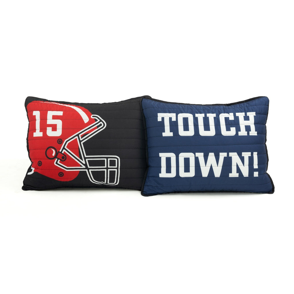 Lush Decor American Football Reversible Oversized Kids Quilt