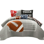 Lush Decor American Football Reversible Oversized Kids Quilt