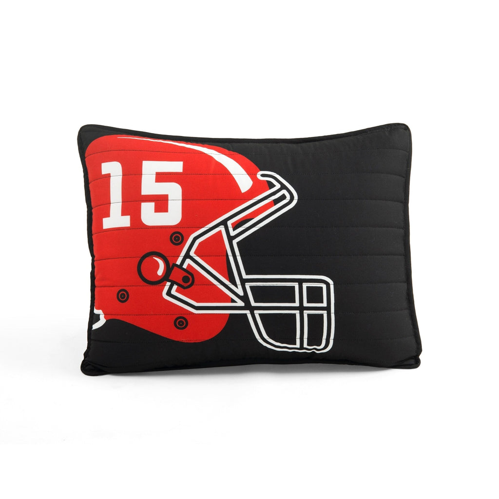 Lush Decor American Football Reversible Oversized Kids Quilt