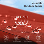 MAISON ARTS 12 FT Automatic Hydraulic Cantilever Umbrella Aluminum Pole 360 Degree Rotation