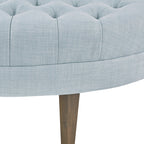 Madision Park Chase Surfboard Tufted Upholstered Ottoman with Solid Wood