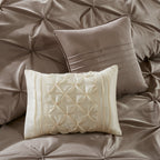 Madison Park Essentials Loretta 24-Piece Room in a Bag with Window Panels and Sheet Set