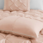 Madison Park Essentials Loretta 24-Piece Room in a Bag with Window Panels and Sheet Set
