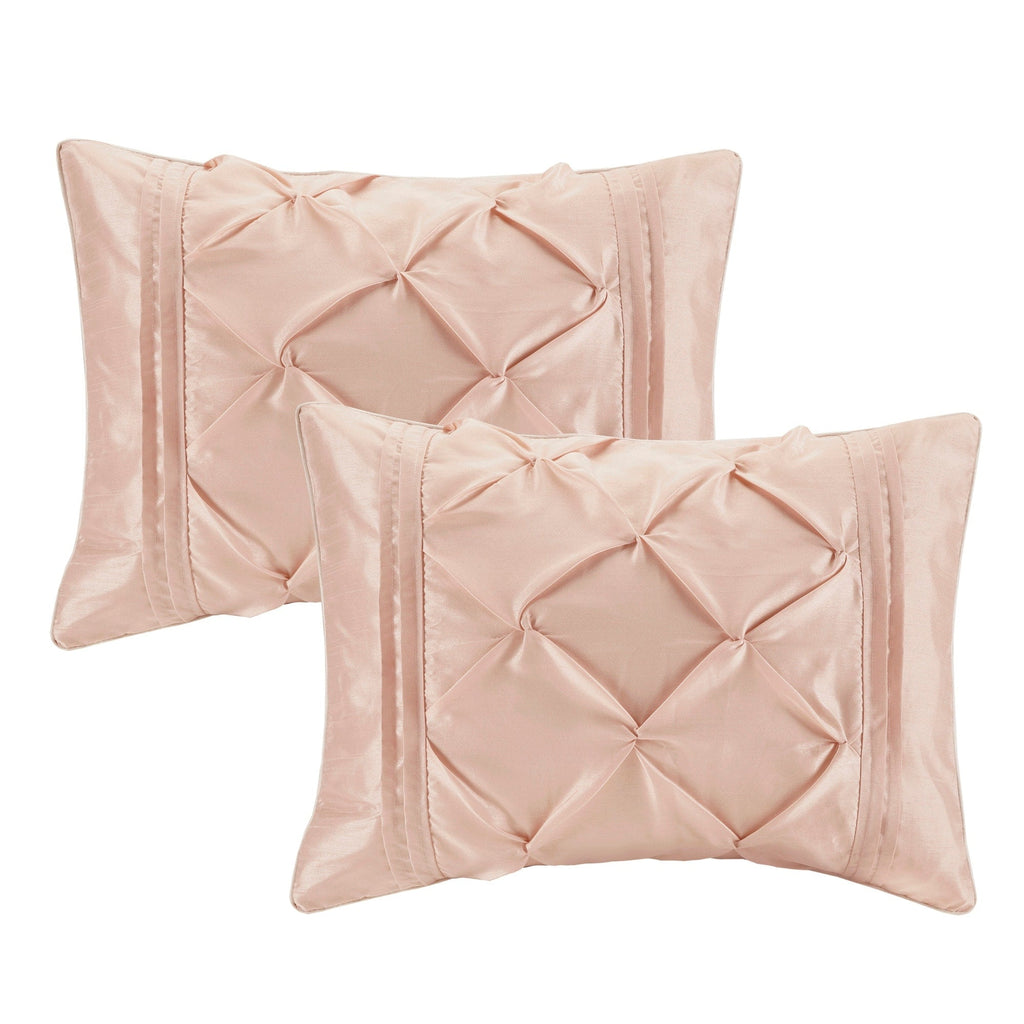 Madison Park Essentials Loretta 24-Piece Room in a Bag with Window Panels and Sheet Set