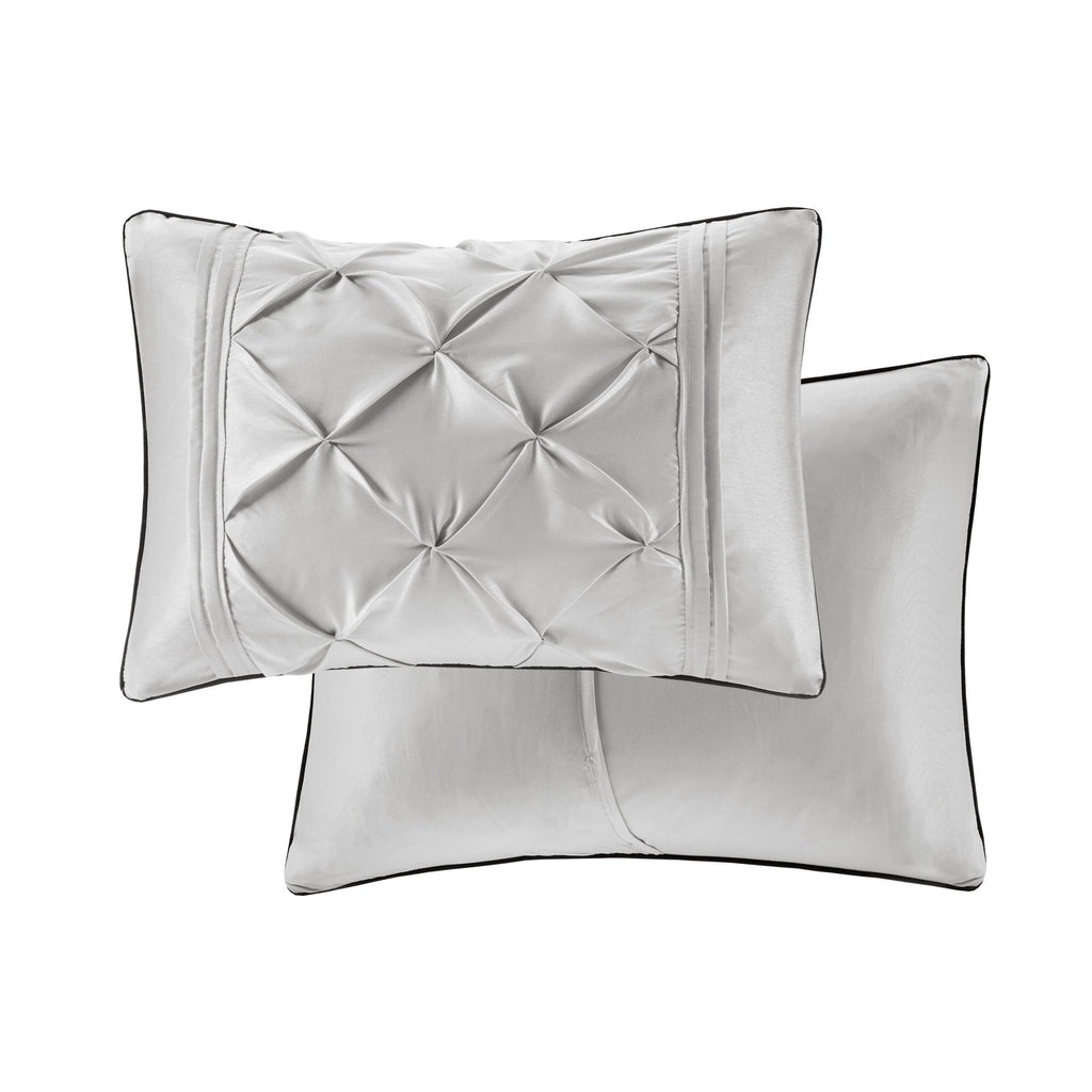 Madison Park Essentials Loretta 24-Piece Room in a Bag with Window Panels and Sheet Set