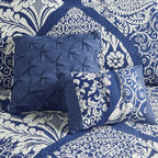 Madison Park Marcella 7 Piece Cotton Printed Comforter Set