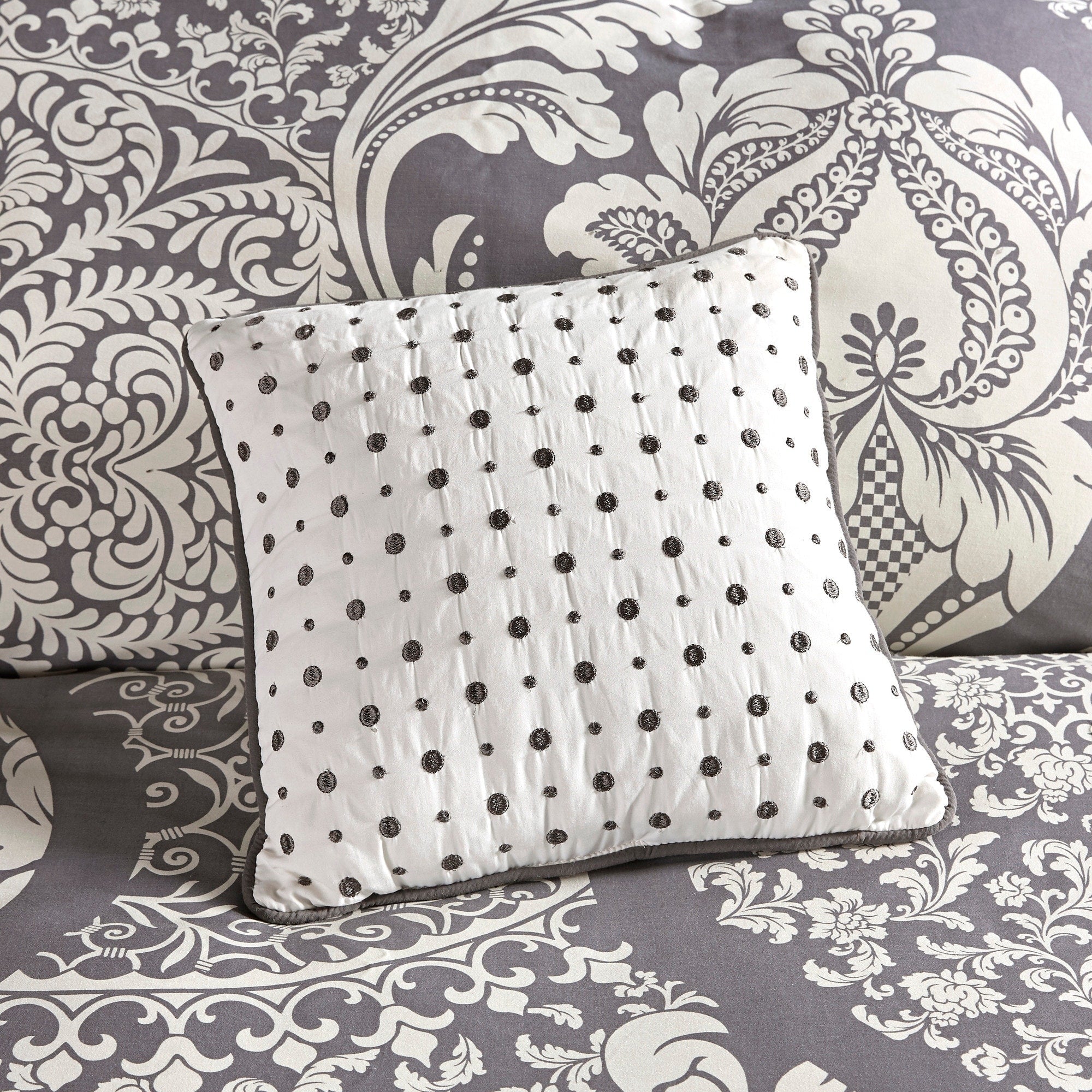 Madison Park Marcella 7 Piece Cotton Printed Comforter Set
