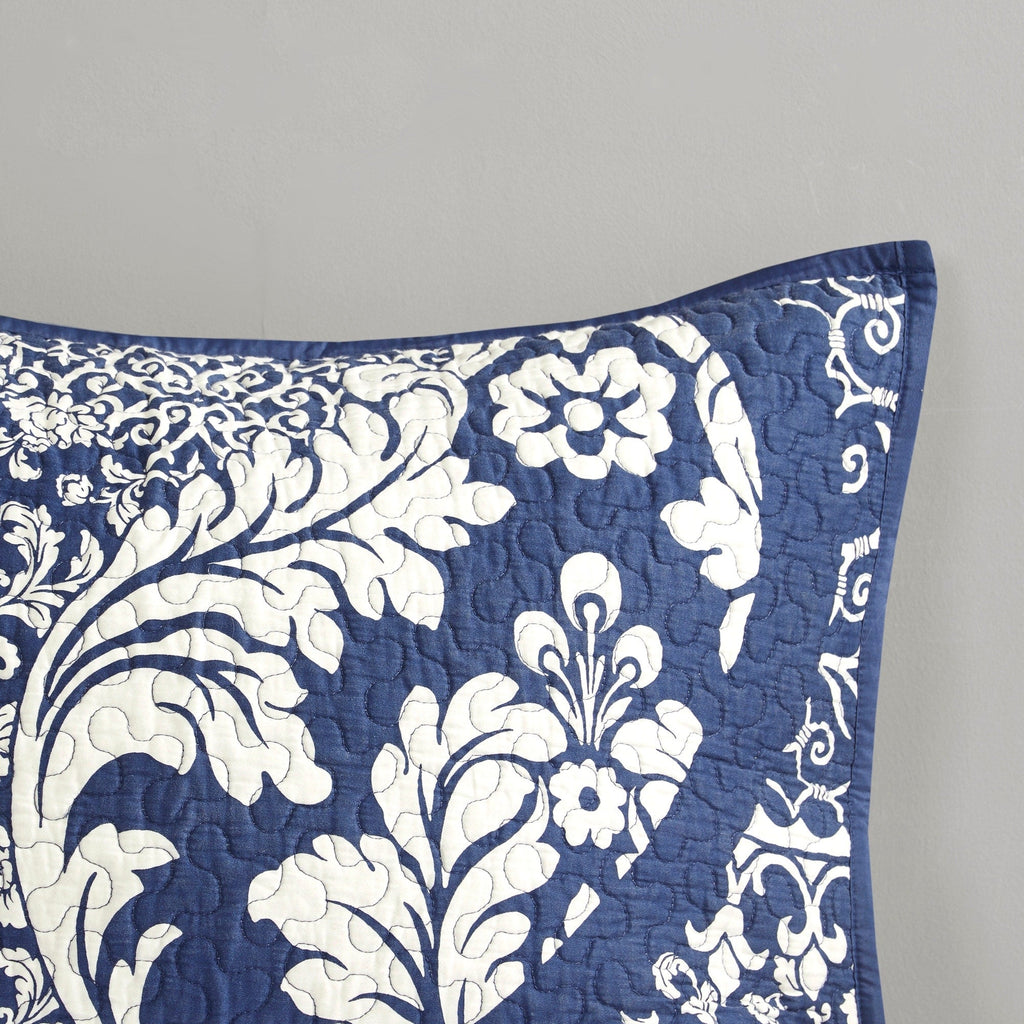 Madison Park Marcella 7 Piece Cotton Printed Comforter Set