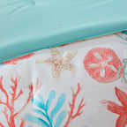 Madison Park Pacific Grove 7 Piece Cotton Sateen Comforter Set