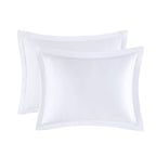 Madison Park Signature 500 Thread Count Luxury Collection 100% Cotton Sateen Embroidered Duvet Cover Set