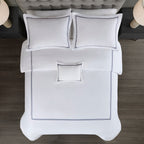 Madison Park Signature 500 Thread Count Luxury Collection 100% Cotton Sateen Embroidered Duvet Cover Set