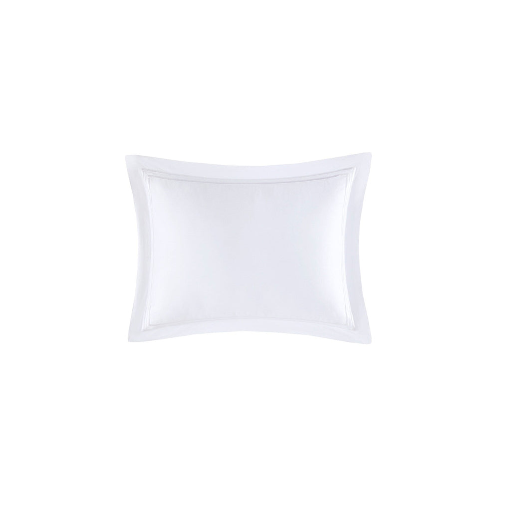 Madison Park Signature 500 Thread Count Luxury Collection 100% Cotton Sateen Embroidered Duvet Cover Set