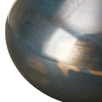 Madison Park Signature Aurora Blue and Bronze Decorative Glass Vases 3-piece set