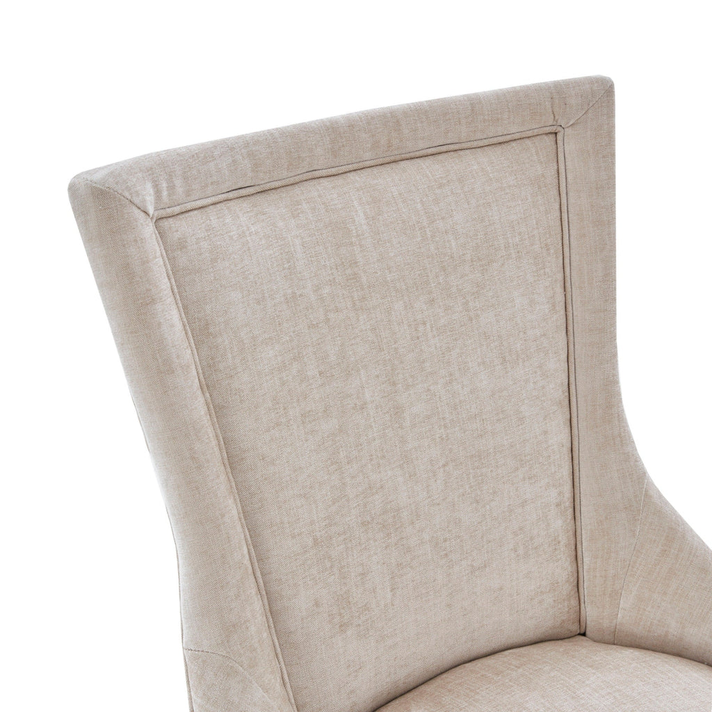 Madison Park Signature Ultra Upholstered Dining Side Chairs With Wood Legs (Set of 2) - N/A