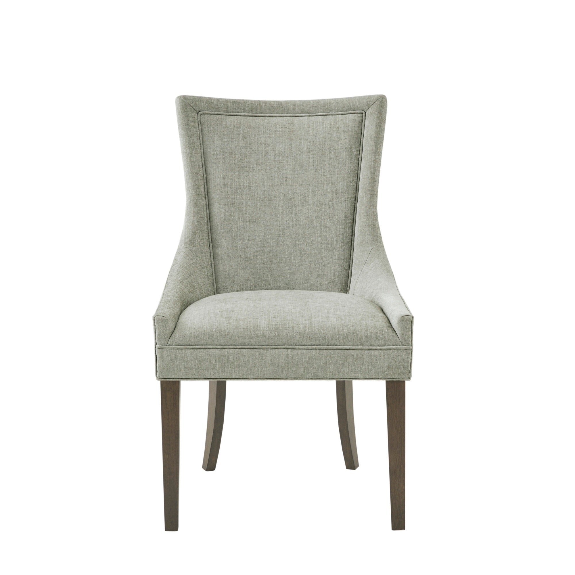 Madison Park Signature Ultra Upholstered Dining Side Chairs With Wood Legs (Set of 2) - N/A