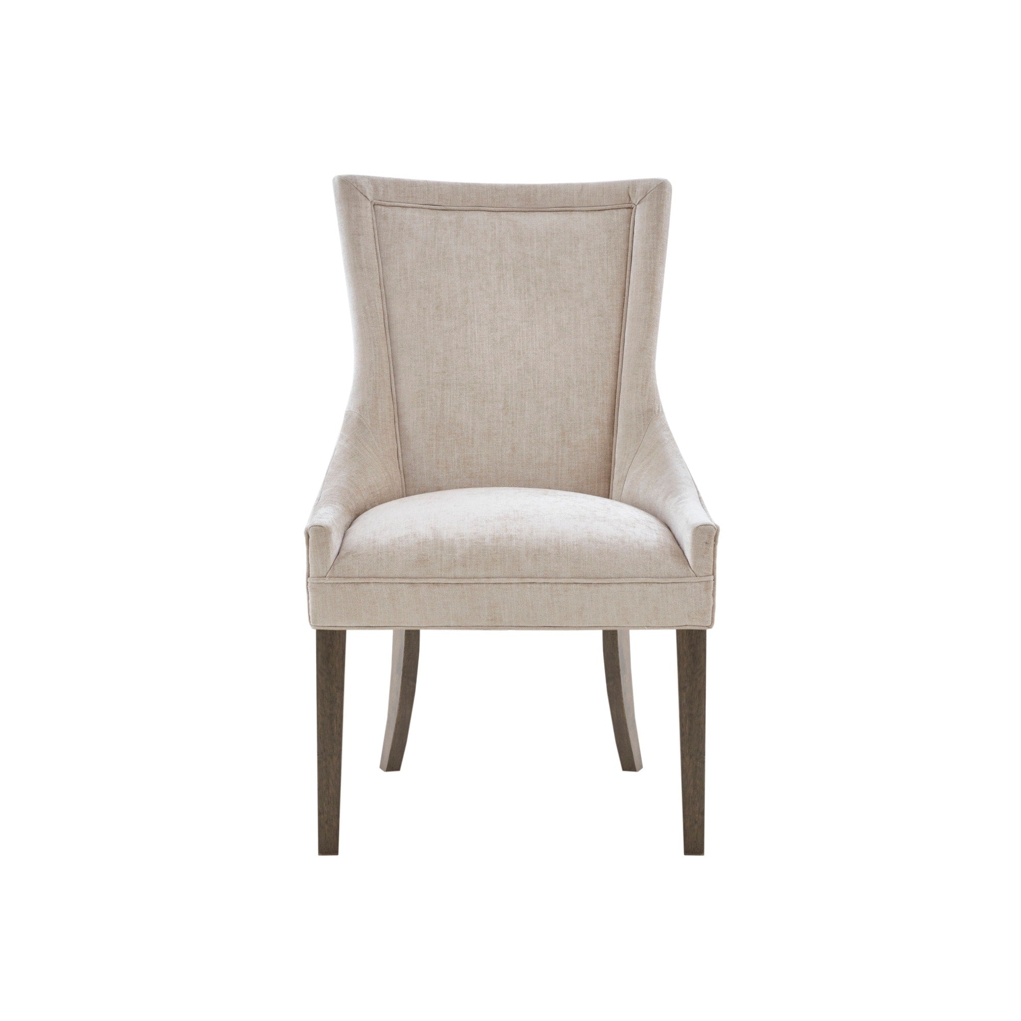 Madison Park Signature Ultra Upholstered Dining Side Chairs With Wood Legs (Set of 2) - N/A
