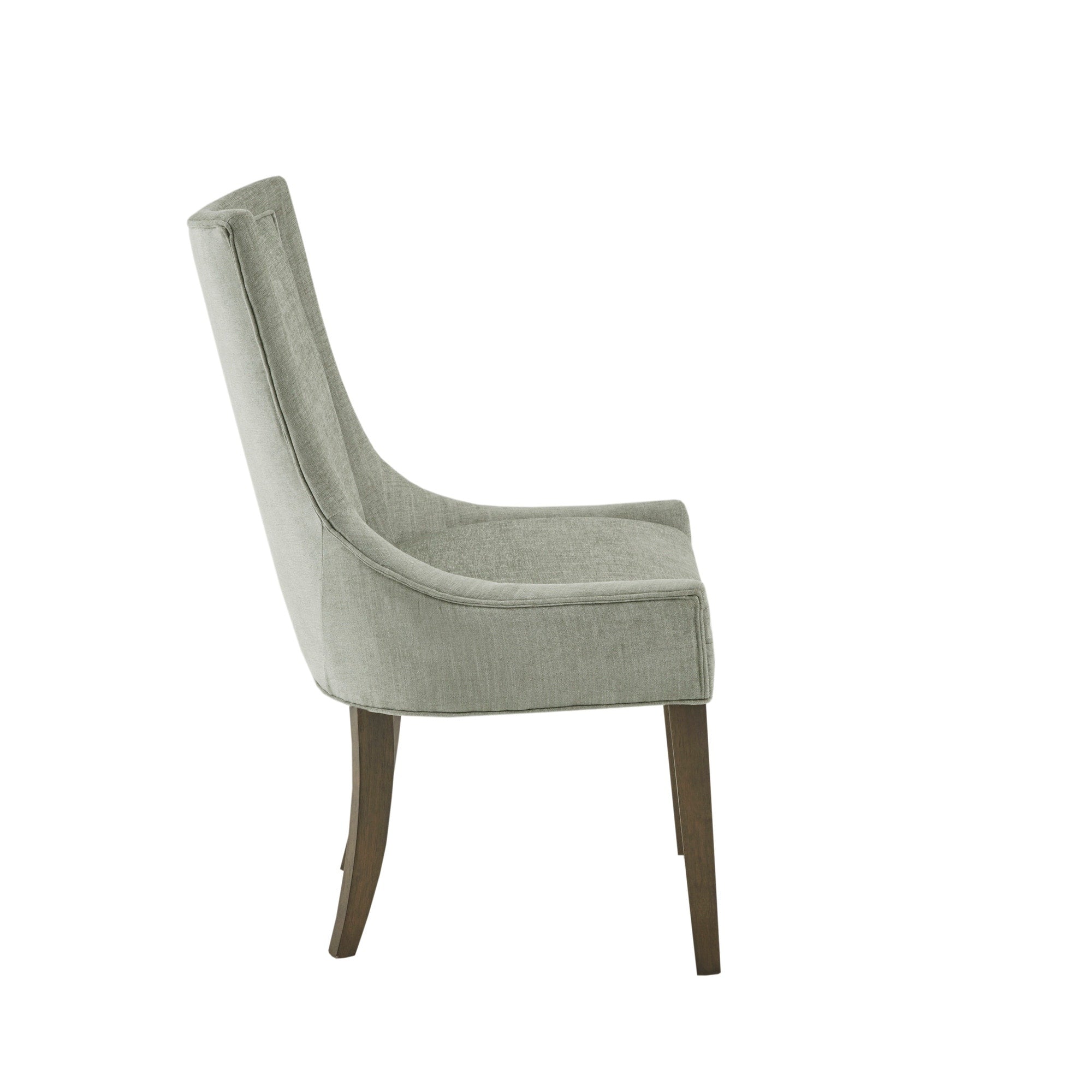 Madison Park Signature Ultra Upholstered Dining Side Chairs With Wood Legs (Set of 2) - N/A