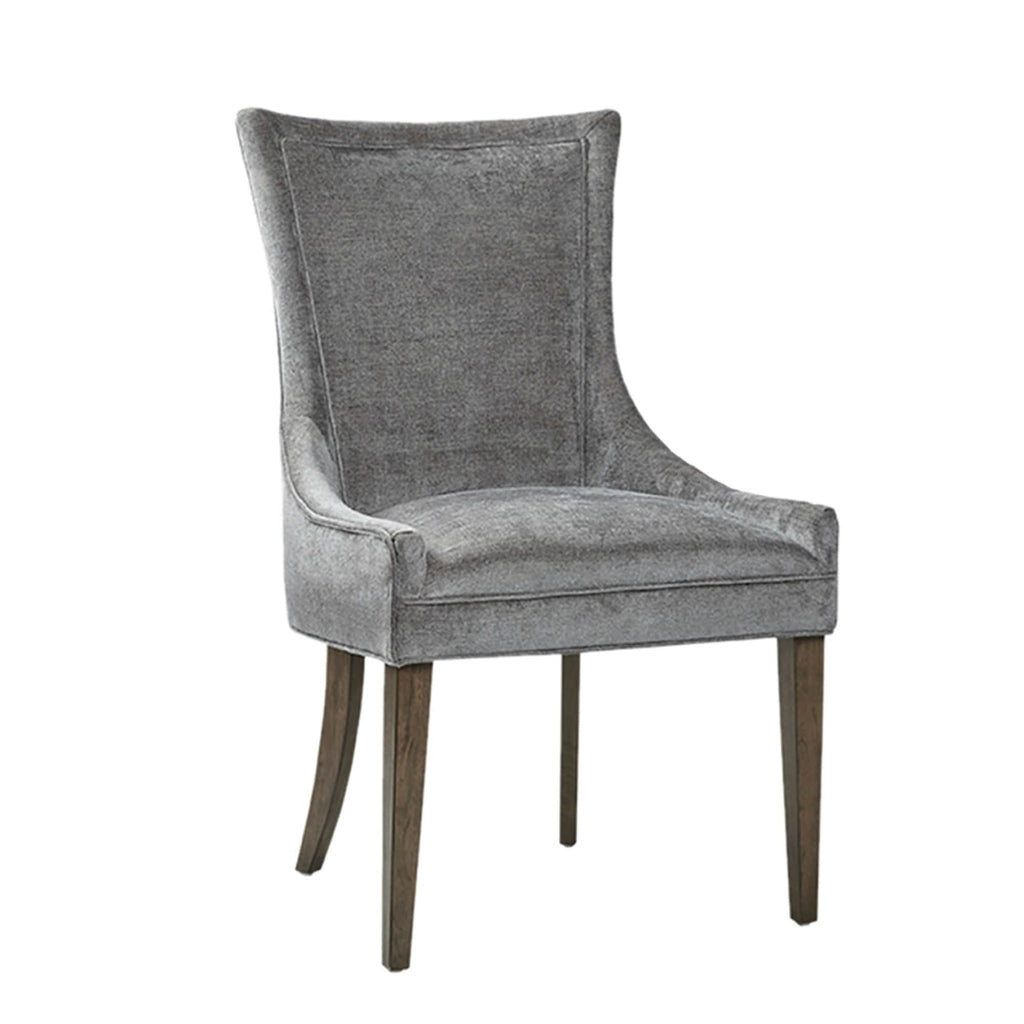 Madison Park Signature Ultra Upholstered Dining Side Chairs With Wood Legs (Set of 2) - N/A
