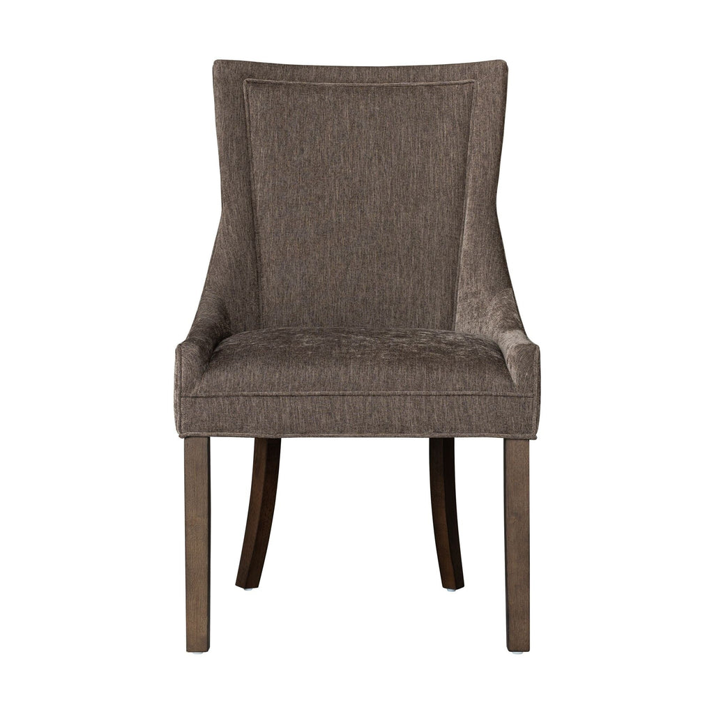 Madison Park Signature Ultra Upholstered Dining Side Chairs With Wood Legs (Set of 2) - N/A