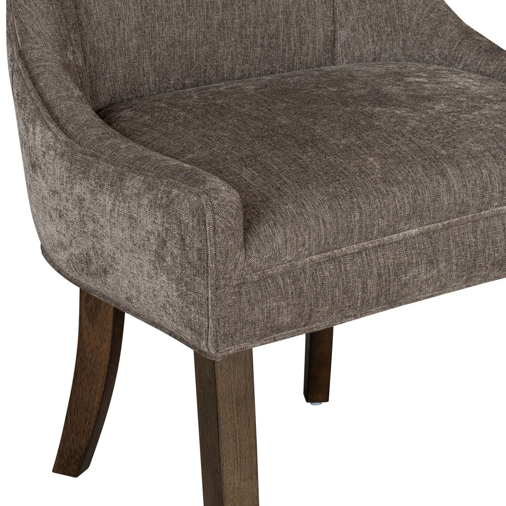 Madison Park Signature Ultra Upholstered Dining Side Chairs With Wood Legs (Set of 2) - N/A