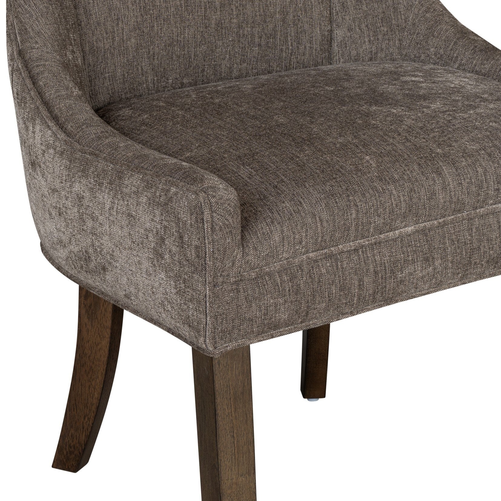 Madison Park Signature Ultra Upholstered Dining Side Chairs With Wood Legs (Set of 2) - N/A