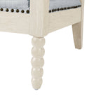 Madison Park Donohue Turned Wood Frame Armchair