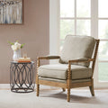 Madison Park Donohue Turned Wood Frame Armchair