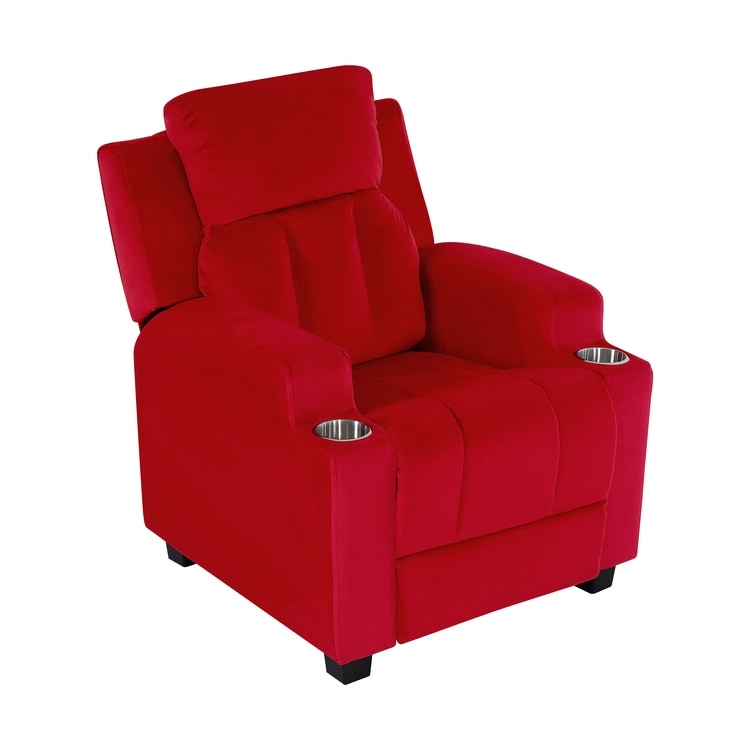 Magic Seats for Superheroes  Princesses, Super Deluxe Kids Recliner with Footrest, Headrest, 2 Cup Holders