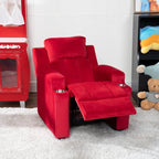 Magic Seats for Superheroes  Princesses, Super Deluxe Kids Recliner with Footrest, Headrest, 2 Cup Holders