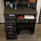 Makeup Vanity Dressing Table Set With Touch Screen Mirror & Stool