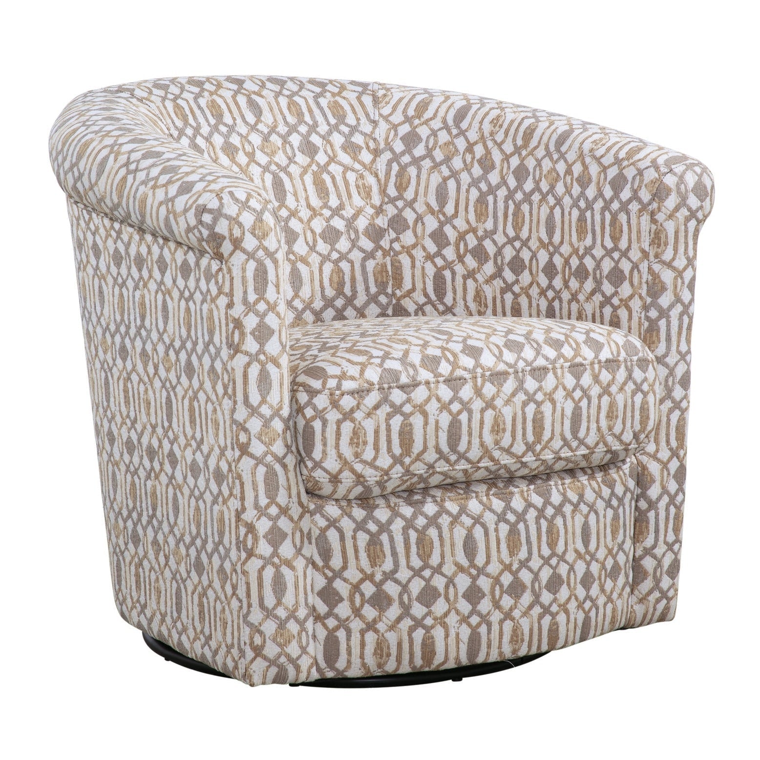 Marvel Traditional 360-degree Swivel Tub Chair