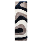 Mateos Shag Abstract Designed Area Rug