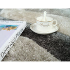 Mateos Shag Abstract Designed Area Rug