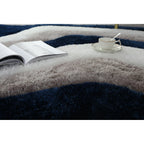 Mateos Shag Abstract Designed Area Rug