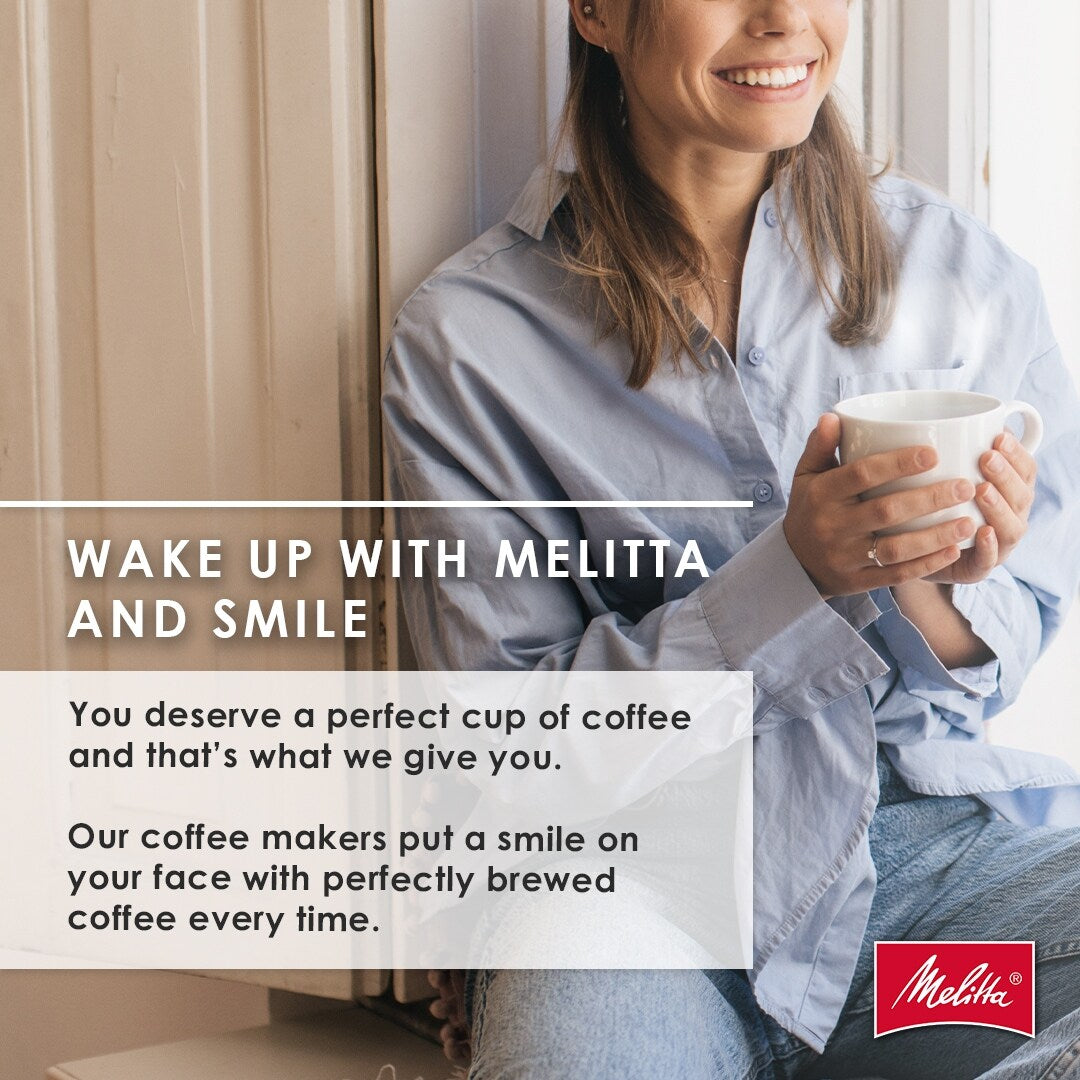 Melitta Aroma Tocco 8-Cup Drip Coffee Maker with Thermal Carafe and Touch Control Display