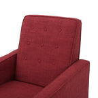 Mervynn Button Tufted Recliner (Set of 2) by Christopher Knight Home