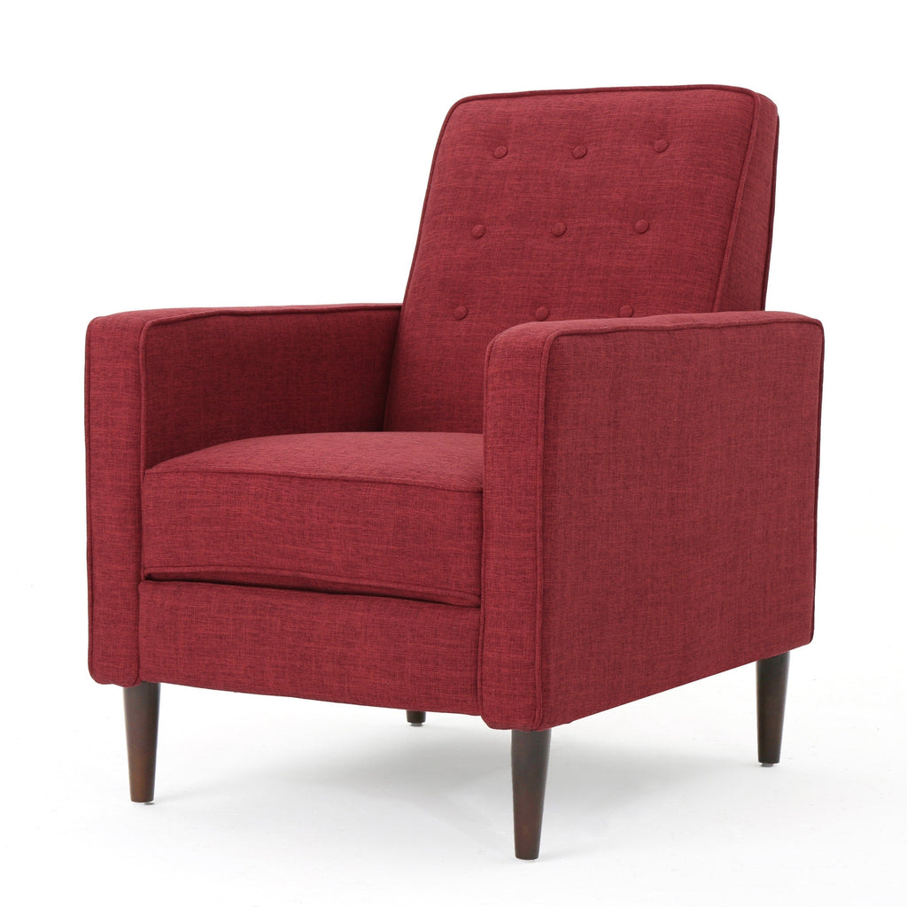 Mervynn Button Tufted Recliner (Set of 2) by Christopher Knight Home