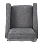 Mervynn Button Tufted Recliner (Set of 2) by Christopher Knight Home