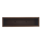 Metallic Heavy Planter for Outdoor Plants, 38Lx10Wx30H Inches Tall and Long Metal Divider Planter Box - 38x30x10
