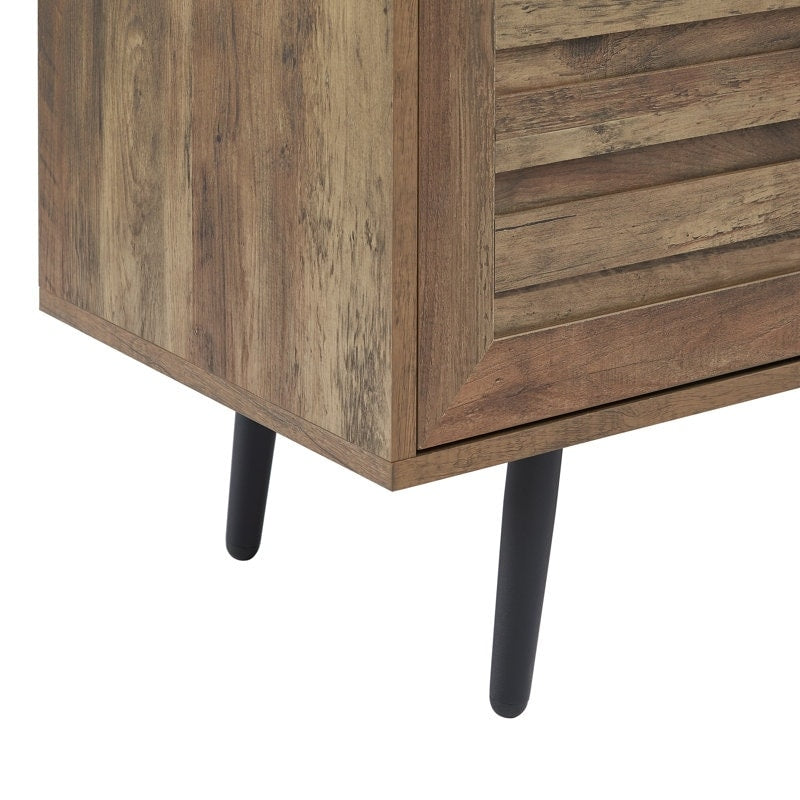Mid-Century Modern TV Stand For TVs Up To 70 Entertainment Center Media Console - 20.5'' H X 59'' W X 15.5'' D